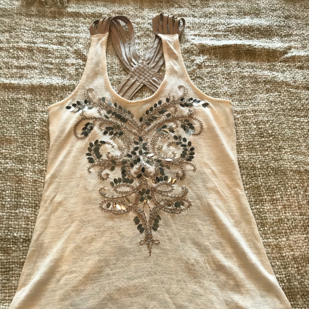 Miss Me Embellished Tank